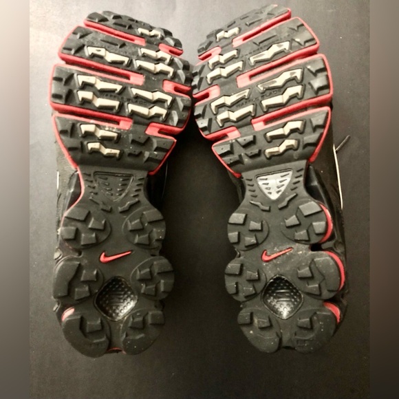 RARE NIKE SHOX JUNGA 2006 BLACK WITH RED MEN’S SZ 8 TRAIL/RUNNING 313830-011 - Picture 10 of 16